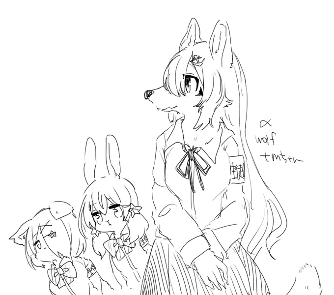 最近のケモ🌌楽描きまとめ #IKMK委員会 