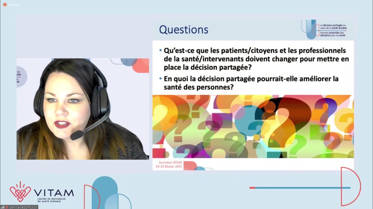 brundifk's tweet photo. Join the conversation at #JournéesVITAM2021 #VirtualConference: What do #PatientPartners /#citizen and health care professionals/stakeholders need to change in order to implement #SharedDecisionMaking❓ https://t.co/uSLSQYgKRW