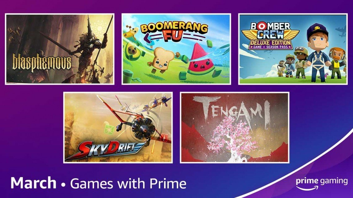 announces free Prime gaming titles for June