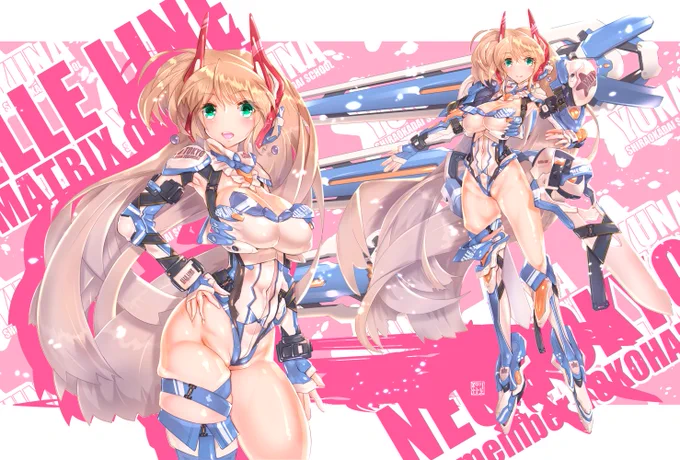 何かこの処で絵目当てのフォロアさんが増えたようなのでチョイと挨拶的に。
基本オリジナル多めですが、pixivのリクエスト(今は忙しいので閉じてます)では、自分的アレンジ前提で二次系も受けてたりします。 