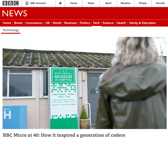 BlendedPast's tweet photo. Thank-you @BBCClick & @BBCnews for covering #microlympics as we celebrate the 40th anniversary of the BBC Micro - inspiration for a generation of coders: https://t.co/sw1yzujAor
#STEM #teachertwitter #sciencetwitter #retrogaming #python @allyhumphreys #100DaysOfCode https://t.co/6f49Yr0MVF