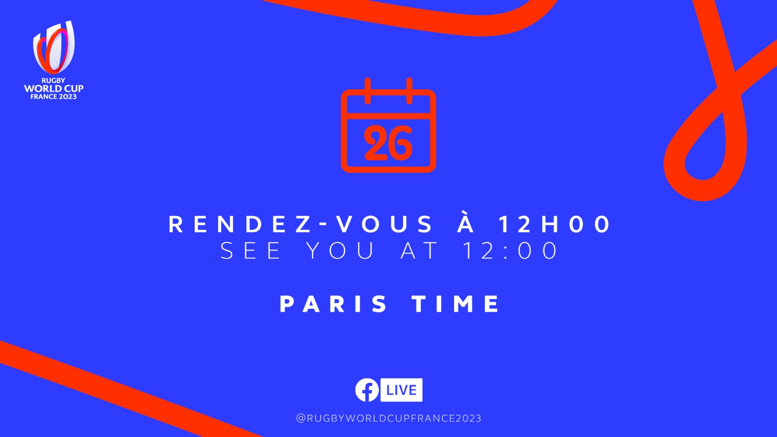 Calendrier Utc 2023 Rugby World Cup On Twitter: "At 1200Hrs Paris Time (Utc+1), The Rugby World  Cup 2023 Match Schedule Will Be Revealed 🙌 Follow It Live On The  @France2023 Facebook Page And On Https://T.co/Tqgcnhhese #