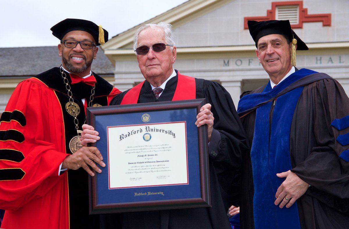 Our community mourns the loss of a true pioneer, family man &amp; incredible friend. George Harvey served as a business leader for 70 years. George will be remembered as a true statesman &amp; beloved Highlander. We will miss his warm personality &amp; engaging stories. His legacy lives on!