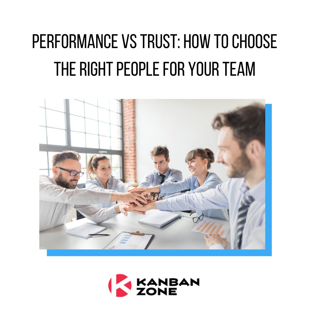 KanbanZone's tweet photo. Performance vs Trust. When we have to choose between these two, what is more important? Learn how #performance and #trust can help you build the right team. #kanbanzone #performancevstrust
https://t.co/hByF1H42IS https://t.co/6DM10zILTP