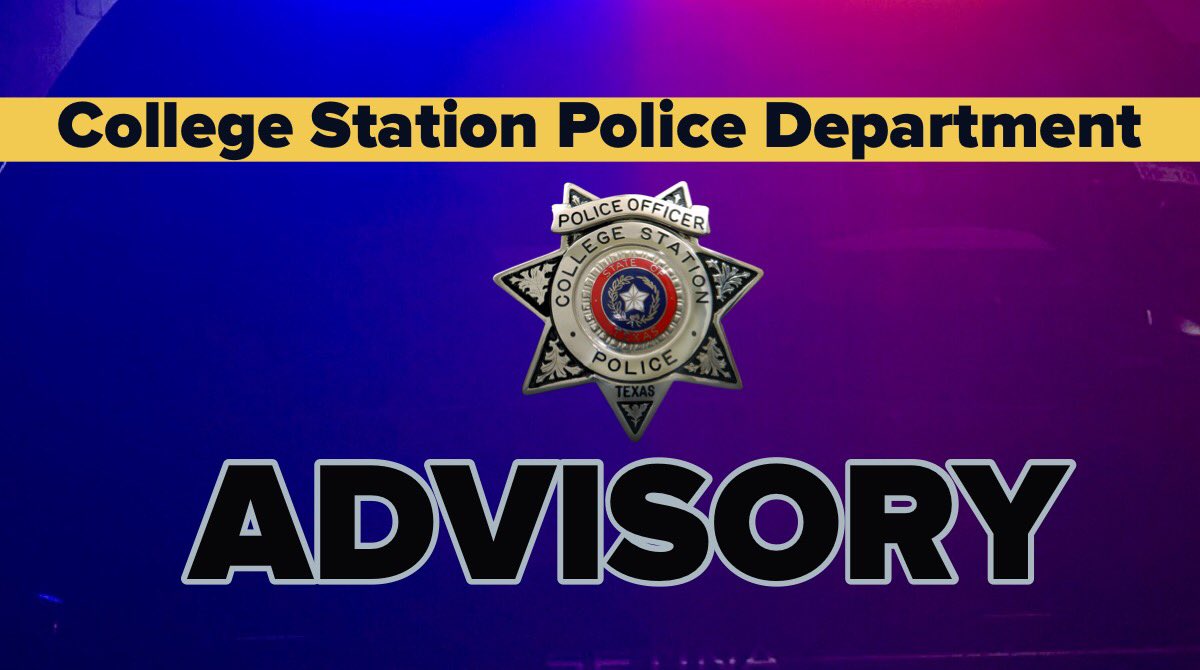 College Station Police Department tweet media