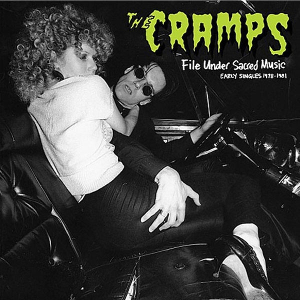 The Art of Album Covers .The original David Arnoff shot of Lux and Ivy used by The Cramps on "File Under Sacred Music - Early Singles 1978-1981"