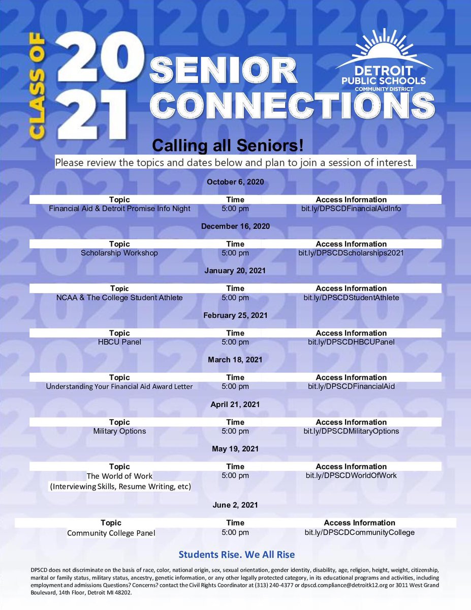 FDA_DPSCD's tweet photo. The event this evening @5:00 p.m. will be a very engaging session that will provide relevant information for seniors who are considering attending an HBCU in the Fall. 
https://t.co/Jt8DgxvgxT https://t.co/tN6kLy2ZiP
