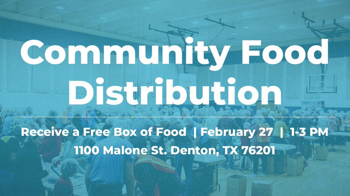 RoseCostumes's tweet photo. First Denton and First Refuge are partnering up this Saturday, the 27th, to give away 400 boxes of food to families in need. Boxes are available from 1-3 pm at 1100 Malone St. Please share to spread the word!
#dentonstrong #dentontexas #northtexas #waternorthtexas #foodnorthtexas https://t.co/D6GNLEsken