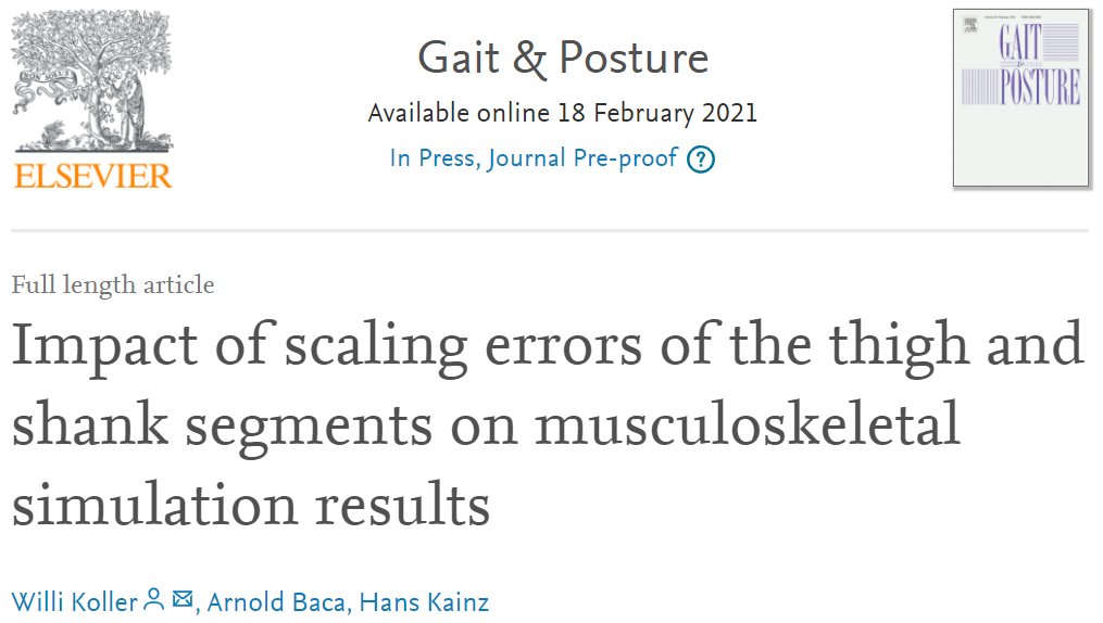 hans_kainz's tweet photo. Do you want to know the impact of scaling errors on musculoskeletal simulation results? 
👇 Check out the first paper from my PhD student Willi Koller #univie #opensim @univie @UniversityofVi1 

https://t.co/noNh4Bhjyh https://t.co/RKopsixG7B