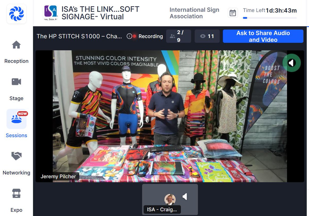 isasignexpo's tweet photo. Miss our virtual events last year? Join us for an interactive virtual experience where you can explore expert-led demos and videos highlighting how individual materials and tech create fantastic #signage–at #signexpo April 7-9. https://t.co/IbMo1kGK22