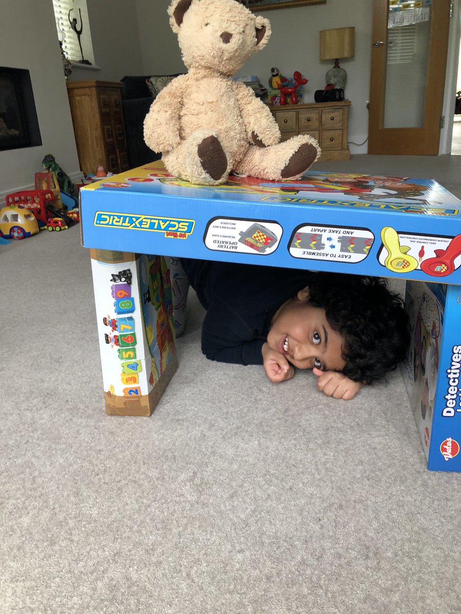 Using a range of resources, Reception became engineers this week and designed and made a bridge that could withstand a small weight 🔩 #engineering #engageinspirechallenge #DaveniesDigitalLearning