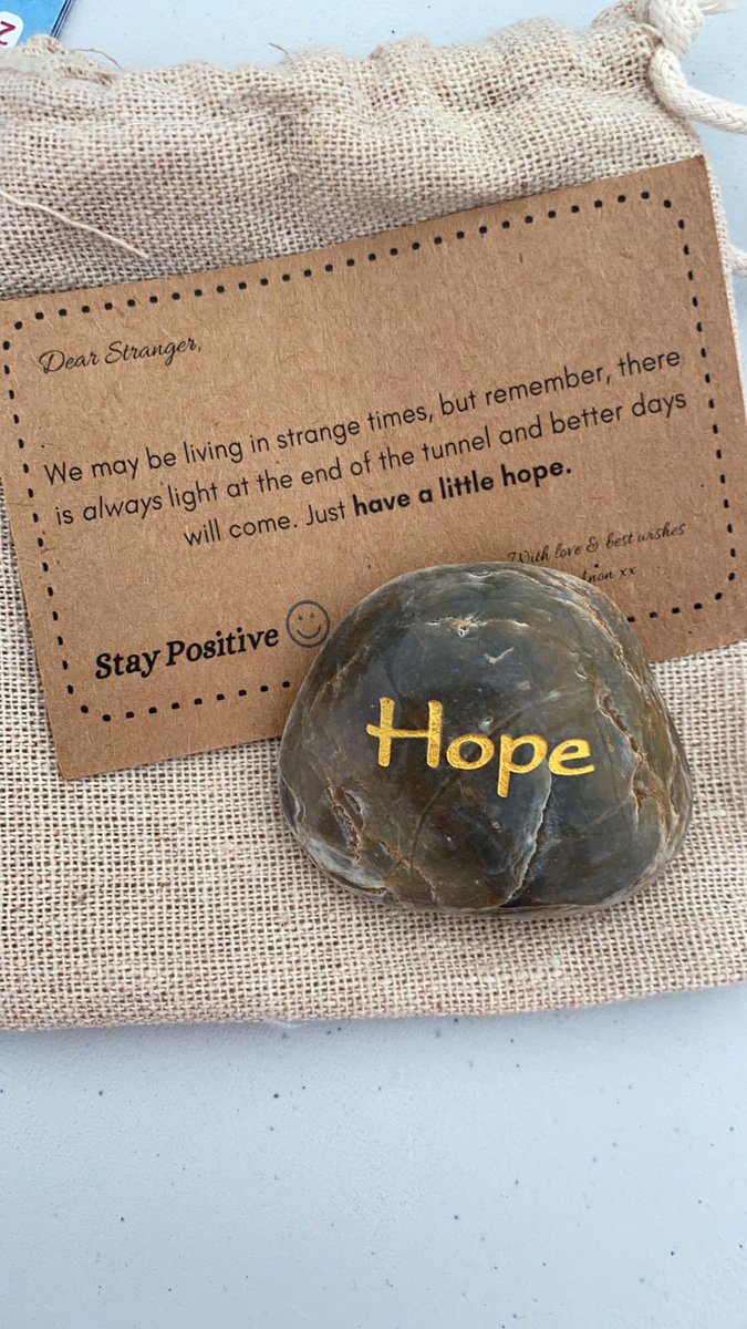 Anola Daniell (@anoladaniell1) on Twitter photo A very thoughtful gift from a patient at one of <a href="/RCHTWeCare/">Royal Cornwall Hospitals NHS Trust</a> vaccination centres today... sometimes all we need is a little hope #betterdaysahead #allyouneedishope #staypositive #COVID19Vaccine <a href="/KerryEldridge1/">Kerry Eldridge</a> <a href="/TamsynScoble/">Tamsyn Scoble</a> <a href="/PharmacistIT/">Iain Davidson</a> A very thoughtful gift from a patient at one of <a href="/RCHTWeCare/">Royal Cornwall Hospitals NHS Trust</a> vaccination centres today... sometimes all we need is a little hope #betterdaysahead #allyouneedishope #staypositive #COVID19Vaccine <a href="/KerryEldridge1/">Kerry Eldridge</a> <a href="/TamsynScoble/">Tamsyn Scoble</a> <a href="/PharmacistIT/">Iain Davidson</a>