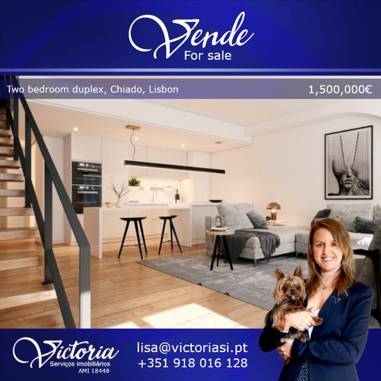 LisaBPortugal's tweet photo. 🏙​ Two bedroom duplex in Chiado, buzzing centre of #Lisbon
🔹1 500 000 €

https://t.co/MEPez2UTiO

https://t.co/ButFcRZloO

Get in touch for more information
+ my Free Buyer's Guide 🌆

#lisabeale #propertyfinder #victoriasi #lisbonrealestate #realestateportugal #liveinportugal https://t.co/HEBl9vNWnk