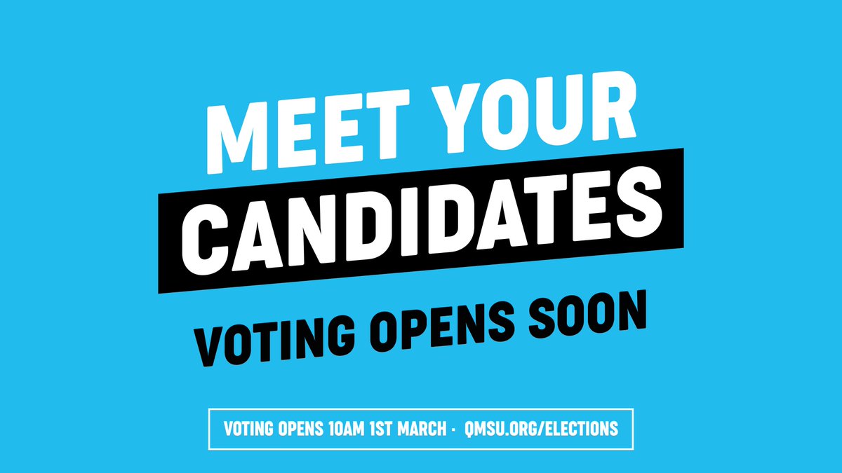 Tonight we're live with the <a href="/officialblsa/">Barts & The London Students' Association</a>  Barts and The London candidates debate! Meet your 2021 candidates and ask them any questions you've been wanting to ask. Find out more on our event page: qmsu.org/event/14342/. See you there!