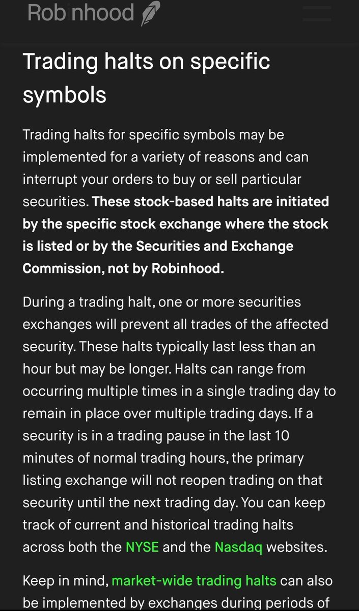 boolaymyguy's tweet photo. #tradinghalts #robberhood #tendies #amcstock #game #GMEstock #ToTheMoon #AMCtothemoon #GMEGANG #gorillagang https://t.co/hELP9Wtwpm