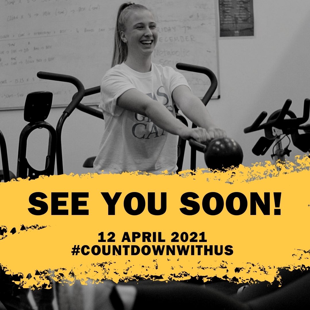 SussexUniSport's tweet photo. Following the latest government announcement, we are getting ready to reopen on the 12 April. 🥳
We can’t wait to welcome you back, and we’ll have more details very soon.
In the meantime, make sure to try our online classes - free for our campus community! 💙
#CountdownWithUS https://t.co/Ivh1wtirVx