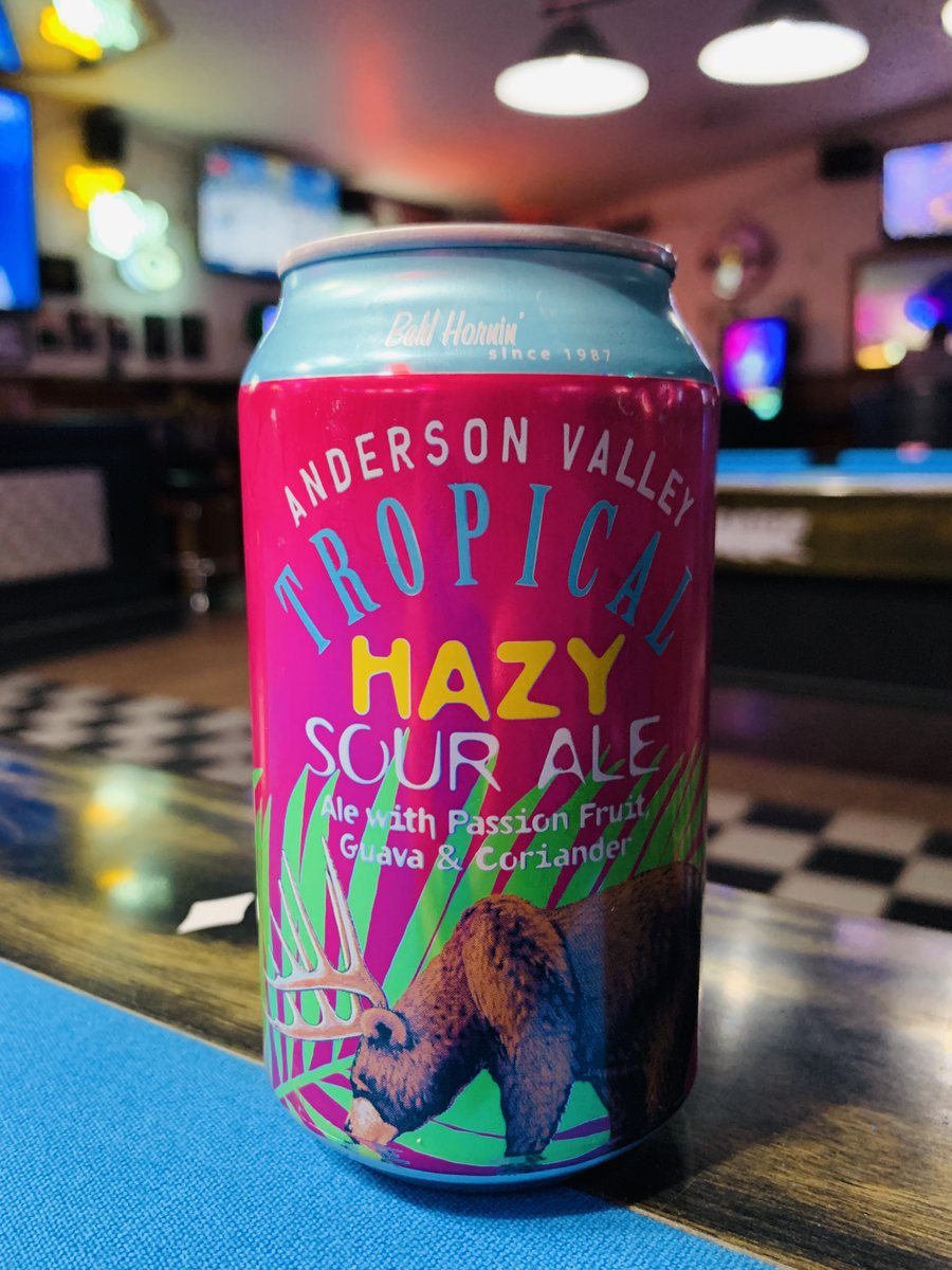 pressboxfdlwi's tweet photo. The sun is shining and it's THIRSTY THURSDAY - we've got half price drinks 3:30-5:30!

Drink Spotlight: TROPICAL HAZY SOUR ALE 🌴
Brewer: Anderson Valley Brewing Company @avbc 
Pairs well with: Press Box Cheese curds or Mini Tacos https://t.co/YWYByHFfSY