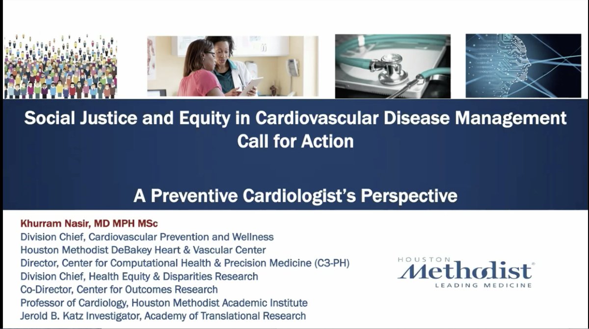 DrMarthaGulati's tweet photo. @khurramn1 Presenting on #SDOH and the impact on #cardiovascularhealth highlighting some of the work by @VicOkunrintemi future CV fellow @MethodistHosp &amp; others
💥Disparities in Care
💥Disparities in Outcomes
💥Influenced by income &amp; other #SDoH 
💥Even recognition of MI symptoms https://t.co/jDT6T2QawA