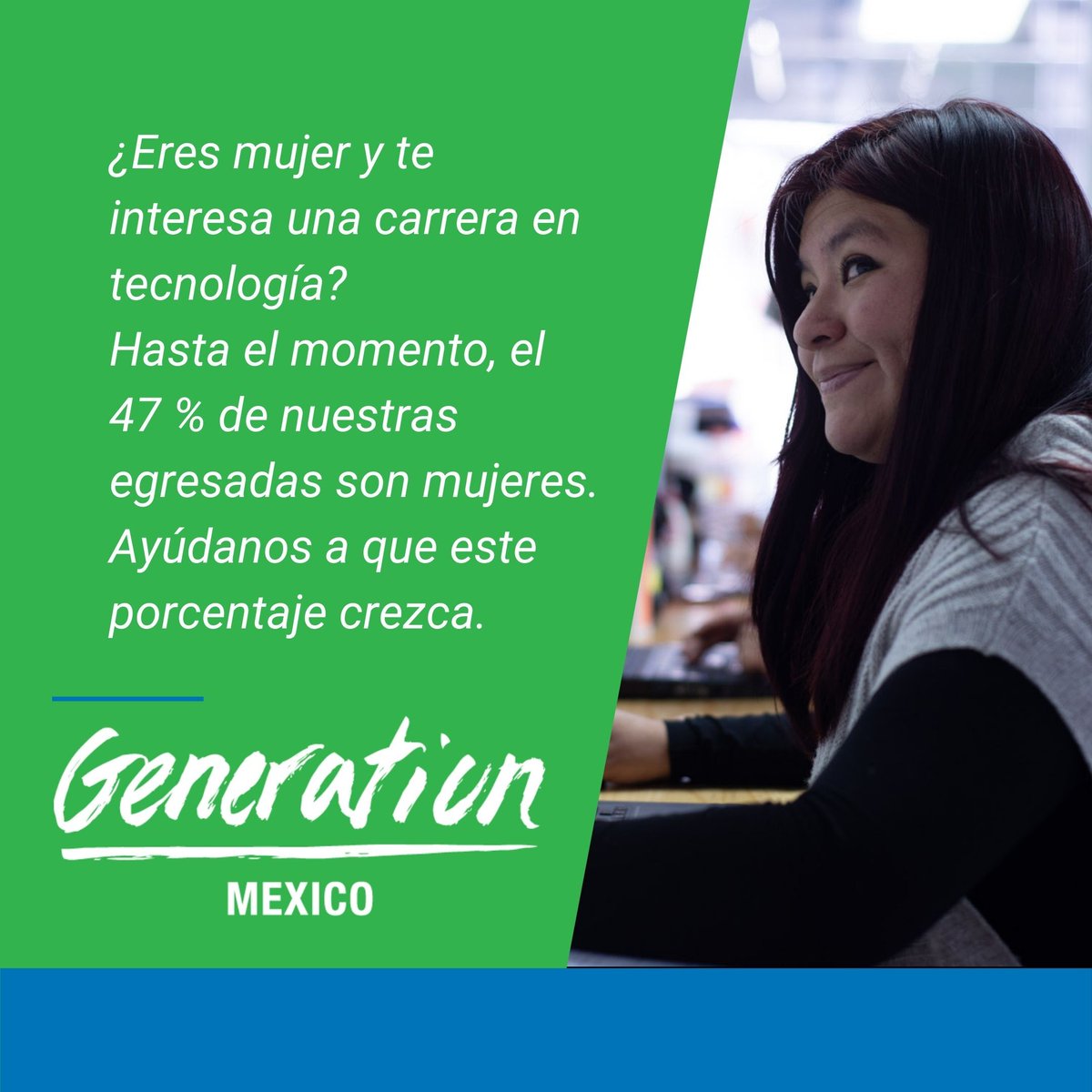 GenerationMx1's tweet photo. ¡Súmate a nuestros programas!
Conviértete en Desarrolladora en #Java en un programa gratuito.
El registro para #Guadalajara está abierto.
Apúntate: https://t.co/7hM7HN91S8
#GenerationMexico
#YoSoyGeneration
#YouEmployed https://t.co/RIBqo0m99W