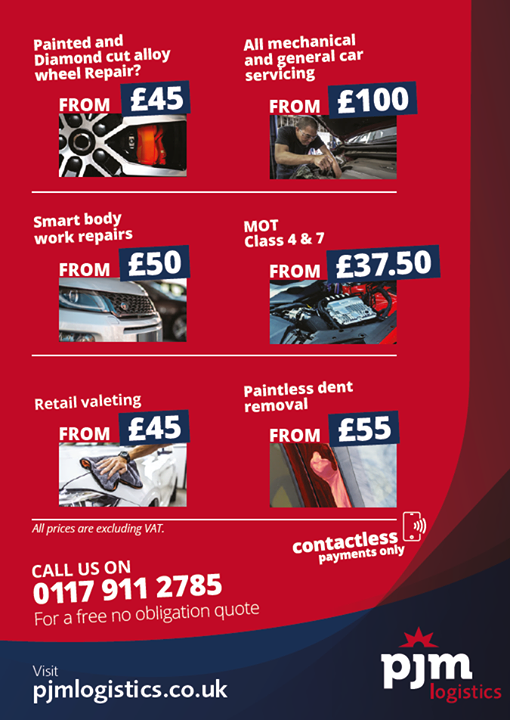 💥 All of the services we are currently offering 💥
Give us a call on 0117 911 2785 for a free no obligation quote, we'd love to hear from you!