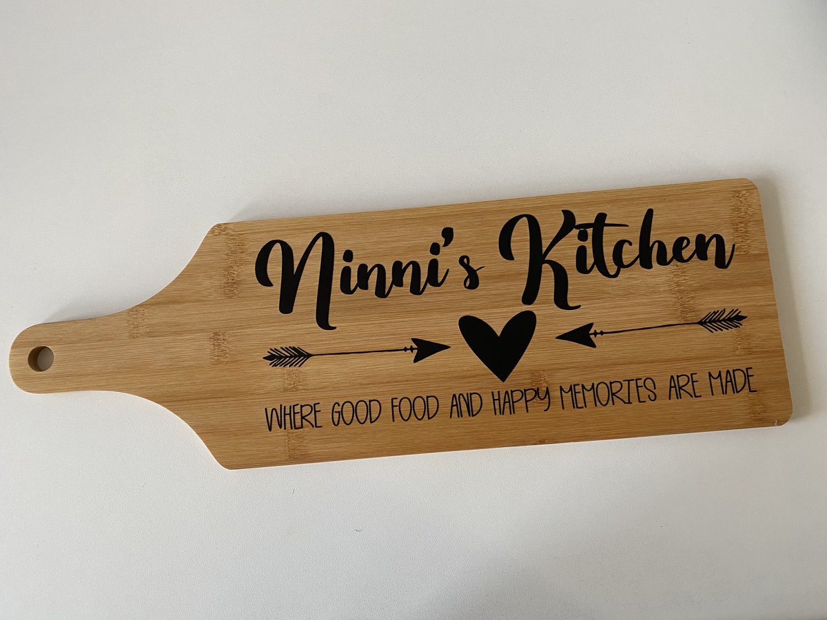 Personlaised Wooden Decoration boards now available 
Perfect Mothers Day Gift 
Please note this is a decoration board not to be used with food!
