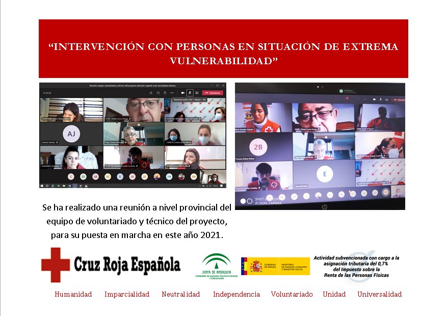 crejaen's tweet photo. El equipo de personal técnico y voluntariado, encargado de dar respuesta a las personas en situación de extrema vulnerabilidad de la provincia, ha estado reunido para trabajar sobre los principales retos que se abordaran este año. https://t.co/yY3biXhpbM