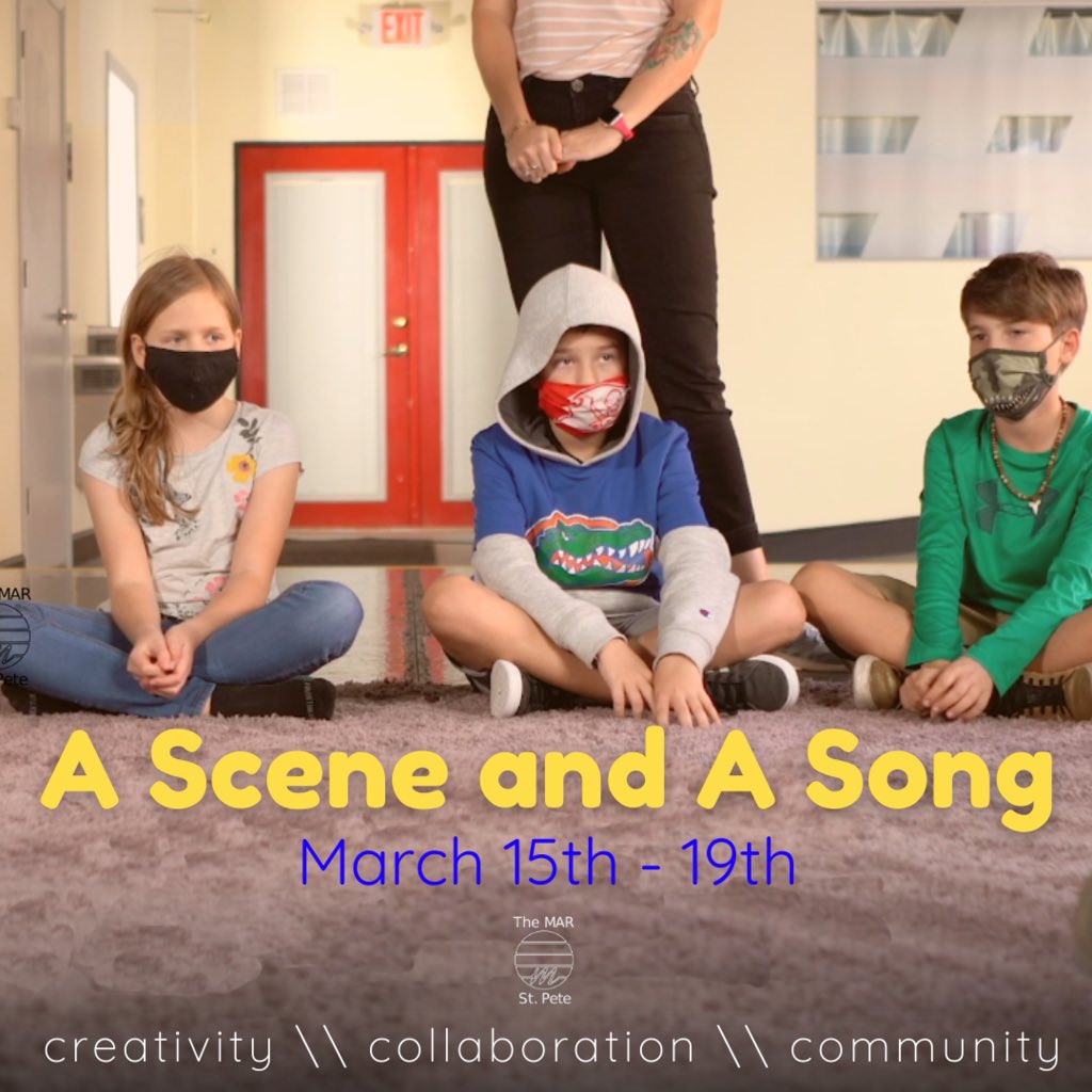 TheMarStPete's tweet photo. We had so much fun at February's A Scene and A Song that we are already looking forward to March! This weeklong workshop allows kids to come together and let their creative minds go wild!⭐️

Wanting to know more? Send us an email at heather@themarstpete.com https://t.co/PCkaeR62mJ