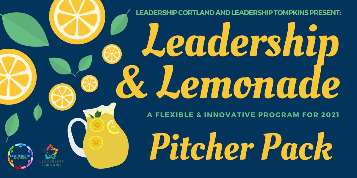 LeadCortland's tweet photo. Join us for the March 12 Leadership &amp; Lemonade Session with Cortland and Tompkins reps to discuss Pandemic Planning and hear their #lemonadestory 🍋 Purchase a pitcher or a glass here: https://t.co/1hXKQULiKs #leadlocal  @CortlandChamber  @TC3_official @LeadTompkins https://t.co/0DO4u8wv5C