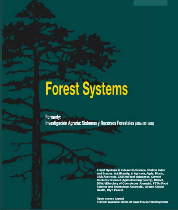 INIA_es's tweet photo. Publicado un nuevo número de #ForestSystems, revista internacional de impacto en acceso abierto/ Journal Forest Systems latest issue available at https://t.co/odP48IoYcm #OpenAccess @ForestSystems_J https://t.co/gY34uoQgH0