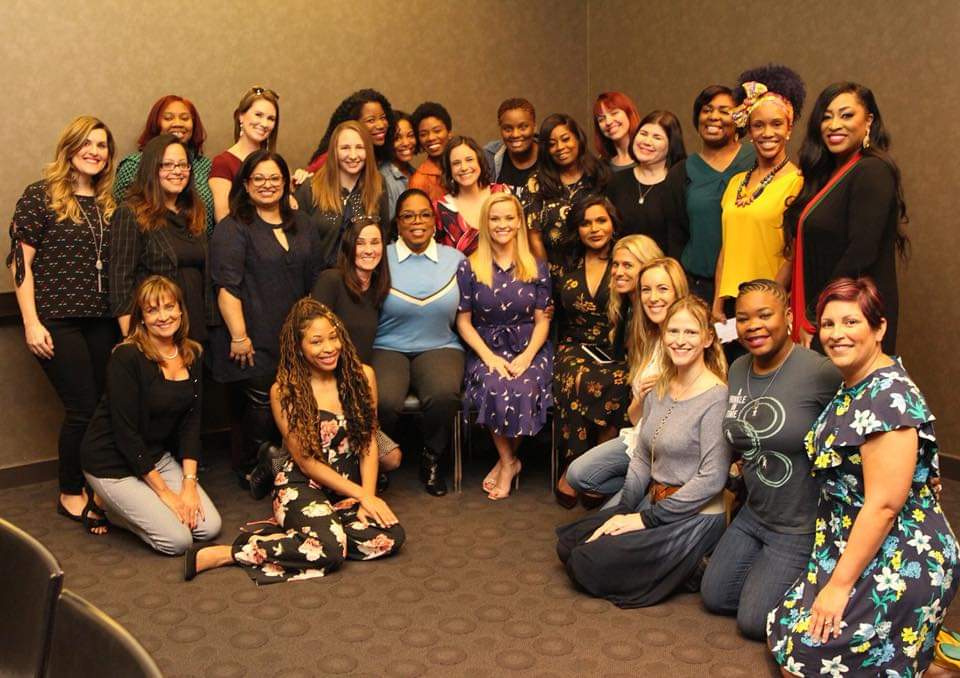 MovieMarshall's tweet photo. 3 years ago today we met Oprah and 2 other actresses. https://t.co/uHnU6t815o