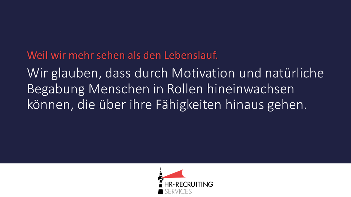 HRRSGmbH's tweet photo. 𝐋𝐀𝐒𝐓 𝐁𝐔𝐓 𝐍𝐎𝐓 𝐋𝐄𝐀𝐒𝐓: Principle Nr. 8!​ In den Menschen, mit denen wir arbeiten, sehen wir mehr als Hard Facts aus dem Lebenslauf. Wir sehen #Talent, wir sehen Leidenschaft und wir sehen Möglichkeiten. ​#recruiting We believe in talent! ✨ https://t.co/pRMah60Xvf