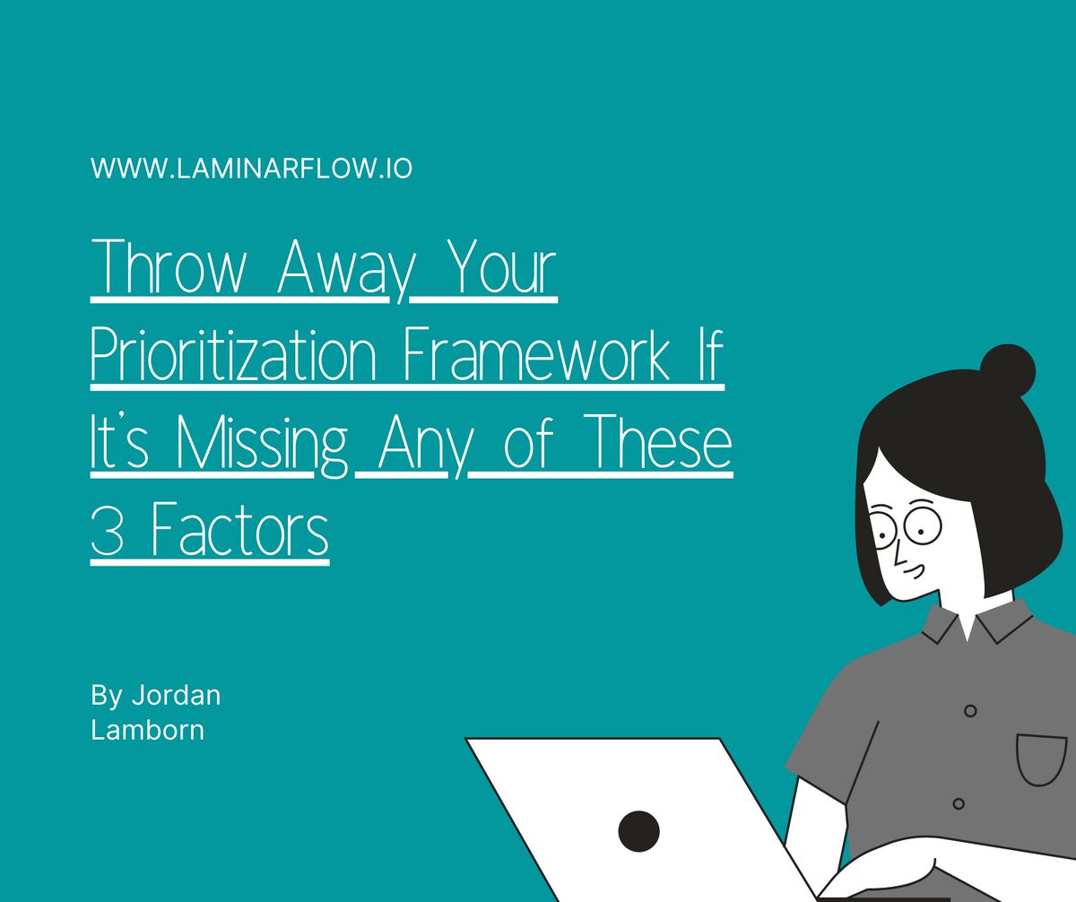 laminarflowio's tweet photo. Let us know your favorite prioritization framework down below! 🙌

https://t.co/kMrxqWx27B

#productmanagement #prodmgmt #uxdesign #ui #productframework #prioritizationframework https://t.co/EDfBteA85s