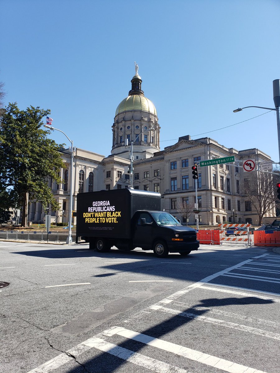 Spotted outside the Georgia Capitol: