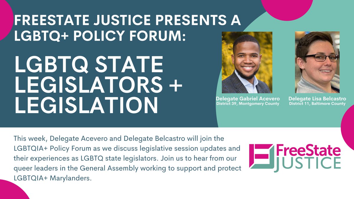 Hey there! Join my friend @GabrielAcevero and me tomorrow for a discussion with @FreeStateLGBTQ!