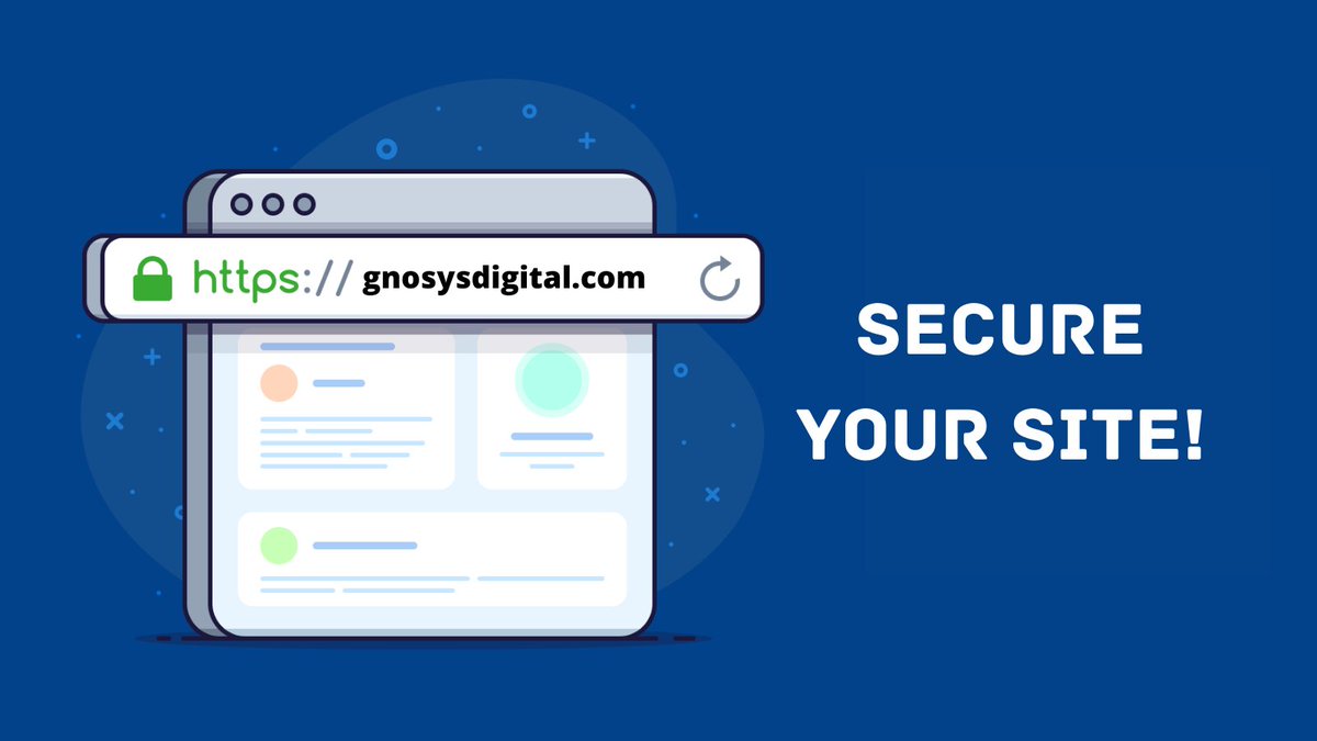 GnosysDigital's tweet photo. HTTPS help further protect the privacy of your website visitors.

https://t.co/iKwtQCnOGU

#HTTPtoHTTPS  #WordPressSecurity  #WordPressServices #privacy https://t.co/r8Fg9zAbFj