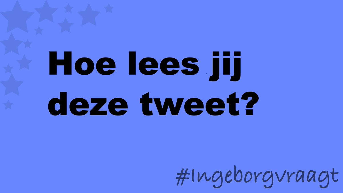 #IngeborgVraagt🍀😇 (@ingeborgvraagt) on Twitter photo Hoe lees jij deze tweet? #IngeborgVraagt
(Ik typ de tweet languit op de bank met een warm kopje <a href="/ChocomelNL/">Chocomel Nederland</a>) Hoe lees jij deze tweet? #IngeborgVraagt
(Ik typ de tweet languit op de bank met een warm kopje <a href="/ChocomelNL/">Chocomel Nederland</a>)