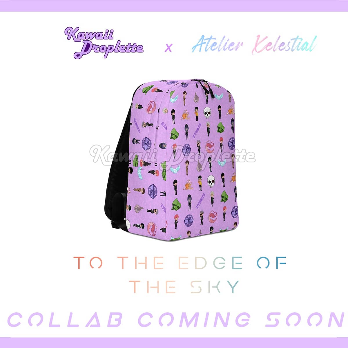 NeoArtistAurora's tweet photo. @eeveedream and I are collabing on Kawaii style #TTEOTS merch! She's starting up @kawaiidroplette and is raising funds with a Kickstarter campaign including #TTEOTS merch designed by her! 

Please check here to see the merch when it launches! https://t.co/0oONhWZi8P 

💙 🥰 🤩 https://t.co/RRG6QjkCl0