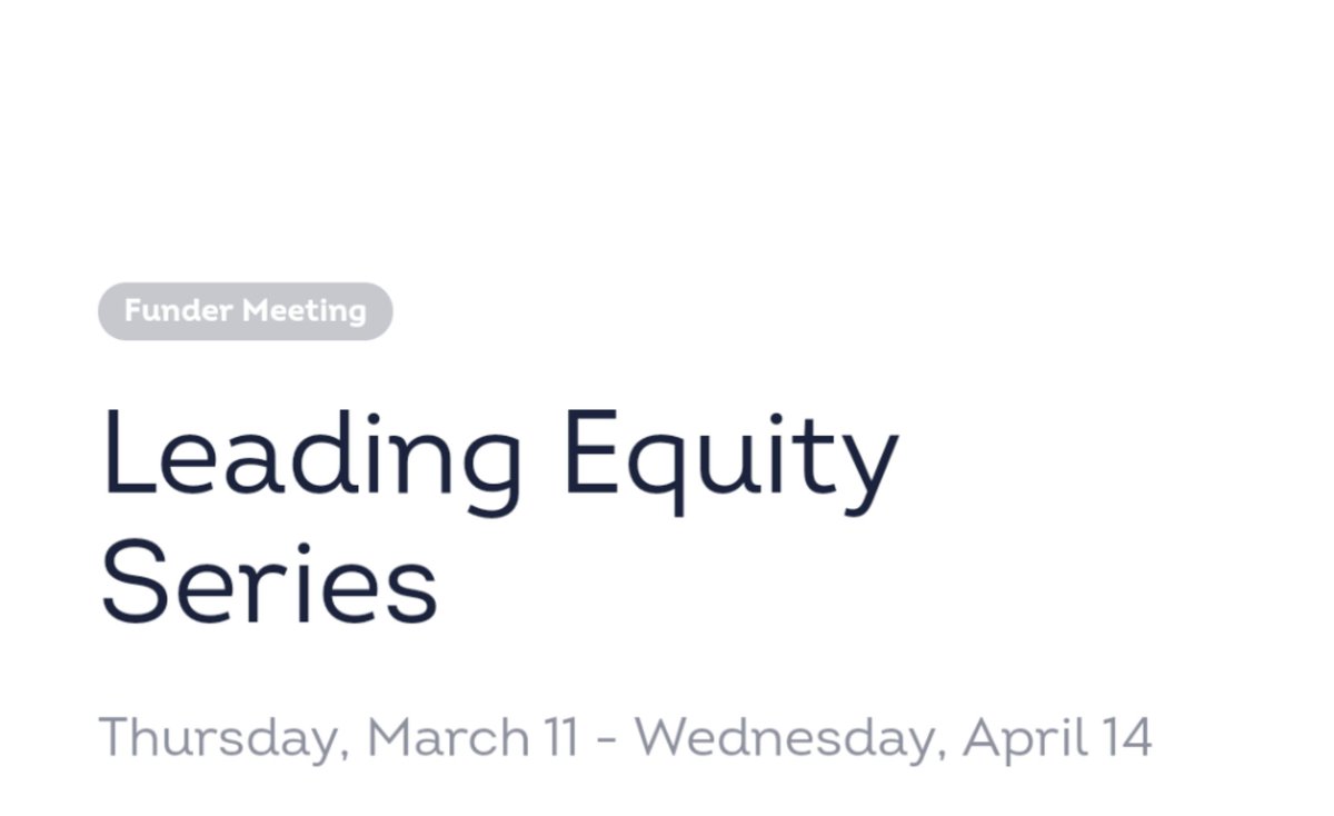 SDCatalyst's tweet image. We're re-launching our Leading Equity Series, virtually! Get interactive ways to learn about &amp;amp; practice equity-building tools in a cohort, build peer relationships &amp;amp; interact with community orgs such as @BLMSanDiego, @ccvhealth &amp;amp; @KCC2005. Apply here ▶️ bit.ly/3qPZCFK4.