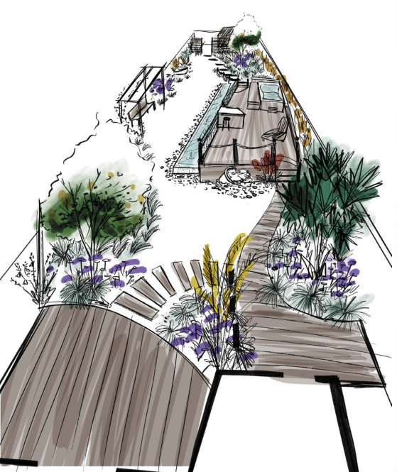 BAGDcourses's tweet image. #StudentSpotlight: Mediterranean garden redesign concept drawings by #BAGDstudent Karine Nieman, as one of the course assignments. ✍🌿
Follow more of her illustrations and #gardendesign work: bit.ly/3dgi323

#gardening #gardendesigner #landscapedesign #BAGD