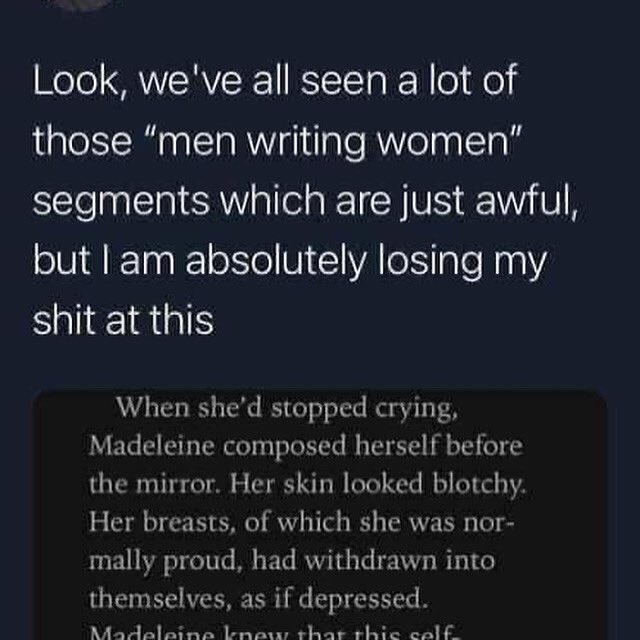 I don’t know about the rest of you, but my tits shrink when I’m depressed #WritingCommunity #Writer #amwriting #Memes #writing #writingbad #turtlewriters #dallas #Dallas #DallasTX