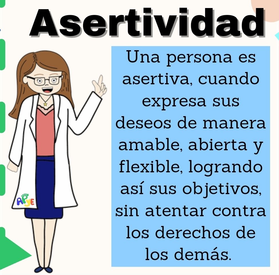 ApyeFundacion's tweet photo. ¿Te consideras una persona asertiva?
.
Te podemos atender, nuestro contacto vía WhatsApp +58 4243509420
.
Con pasos de esperanza 💚
#UNICEF #asertividad #saludmental #apye #fundacion https://t.co/INqCInMelb
