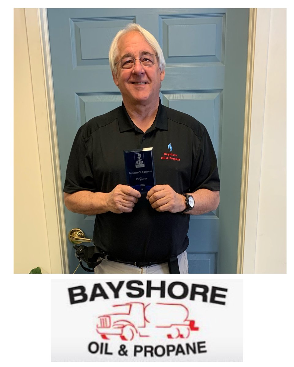 #BayshoreOilandPropane  has been an Accredited Business in #Omena #Michigan, serving #Benzie, #Leelanau and #GrandTraverse counties for 10+ years! 👏
#TrustworthyBusiness