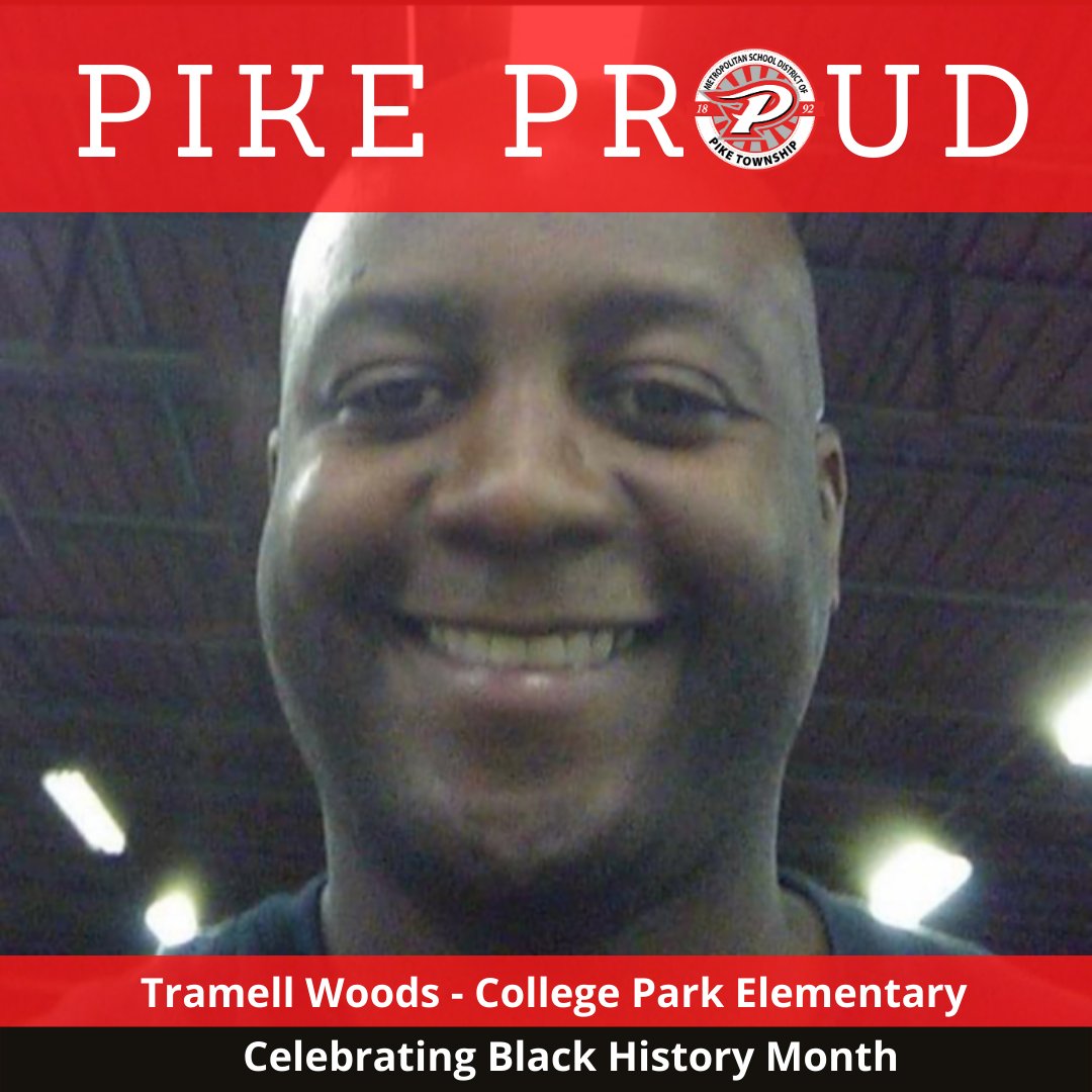 We are so happy Mr. Woods is part of the <a href="/PikeSchools/">Pike Twnshp Schools</a> family!  He has a great relationship with all of his students and is always looking out for them.  #CelebratingOurOwnBlackHistory #PikeProud
