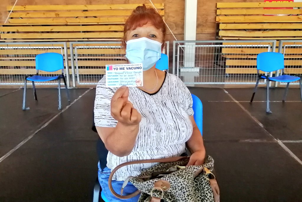 ➡️Más de 38 mil personas 👨‍🦳👩‍🦳 ya han dicho #YoMeVacuno💉 contra el Covid-19 en Los Ángeles🇨🇱

📍Hoy, en el Polideportivo comunal están siendo💉 adultos mayores👨‍🦳👩‍🦳 pendientes de 65 años y trabajadores de la educación👨‍🎓👩‍🎓 prescolar y escolar entre los 44-40 años.

#Biobiosevacuna