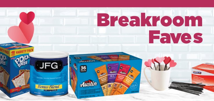 Get a little pep in your step with these delicious snacks. Check out our personal breakroom favorites here: fivestarofficesupply.com