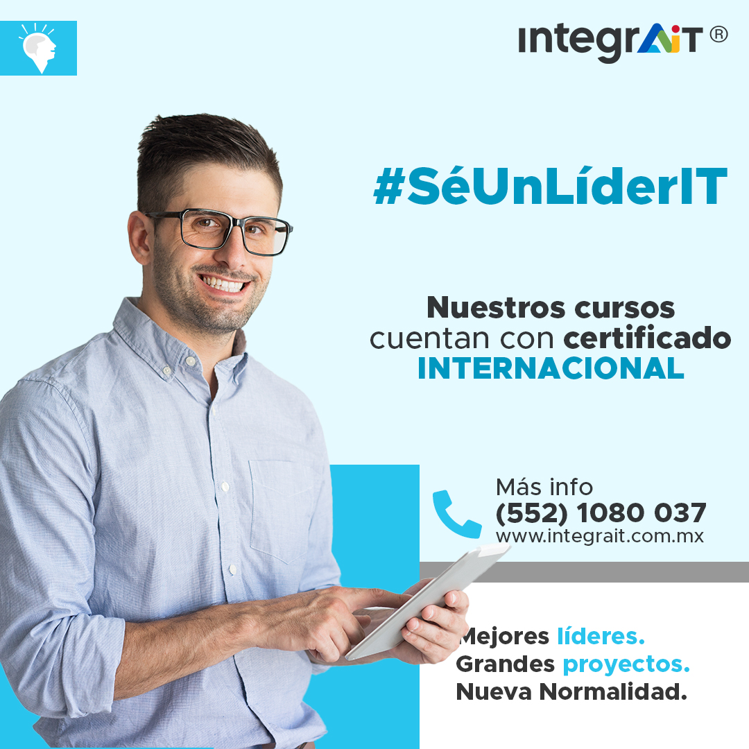 Integra_IT's tweet photo. 👉 Capacítate con nosotros. Hemos diseñado cursos para que logres ser todo un LÍDER, con el beneficio que donde sea en que te encuentres, estarás certificado. 😎

¡Descubre el curso adecuado para ti! 🙌
👉 https://t.co/y32T8i6HGs

¡Inscríbete y #SéUnLíderIT! 💙 https://t.co/HpCdpduPEG