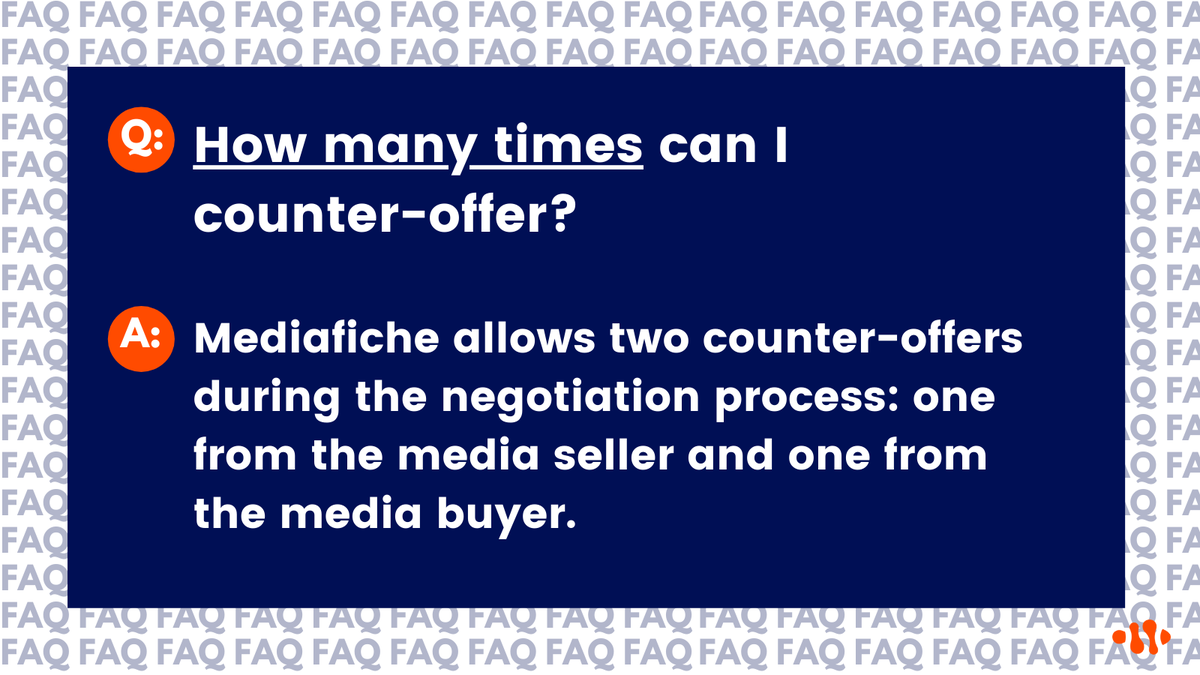 Our platform allows buyers and sellers to counter-offer, simplifying hours of negotiations down to a few clicks. 🤝 How many times you can counter-offer? Today's #FicheFAQ has the answer.