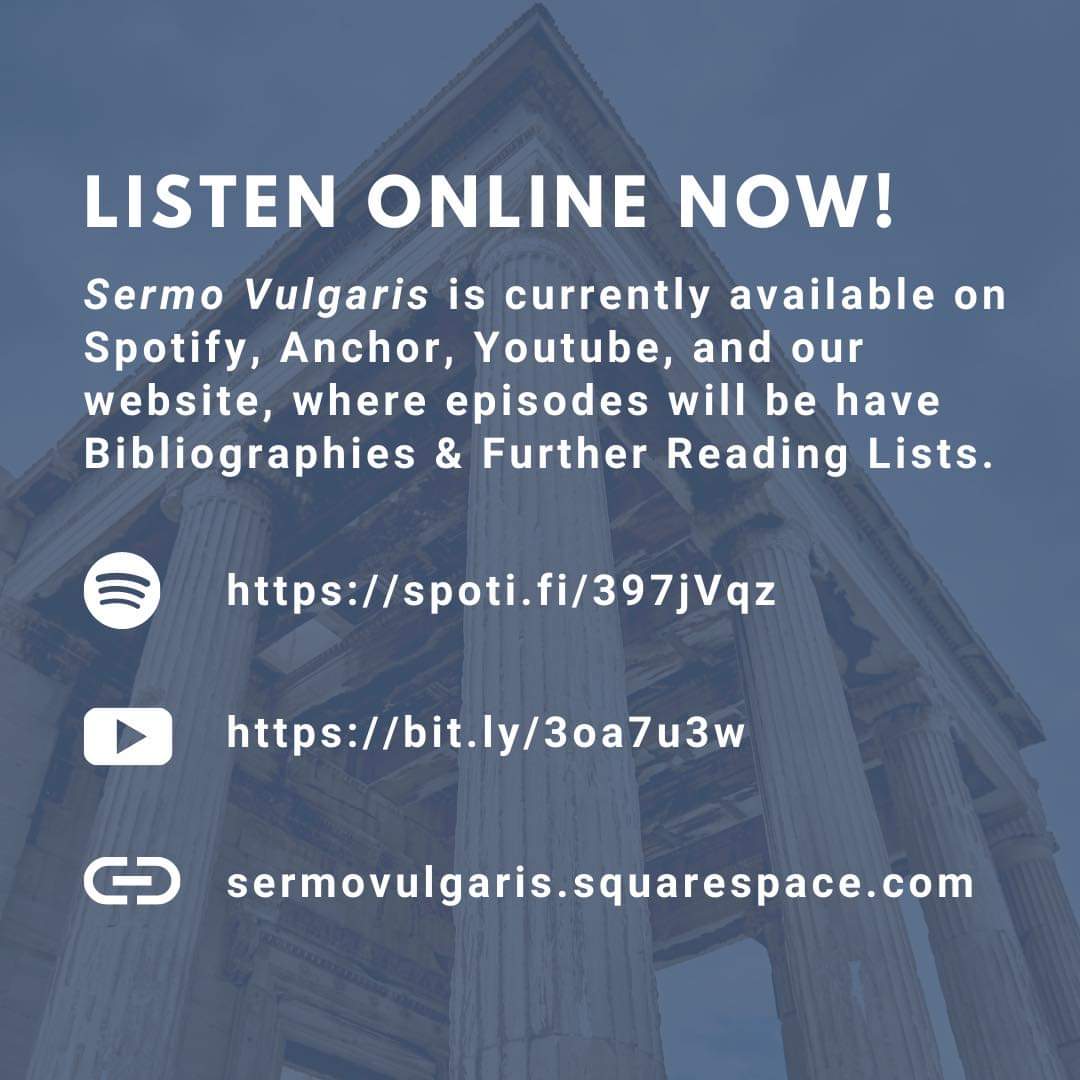 VulgarisSermo's tweet photo. hey, #ClassicsTwitter! our newest episode, Lying Daddies (Pt. A), of our podcast is out now! give it a listen if you're interesting in unfucking the history of Greek and Roman myths! available on Spotify, Youtube, Anchor, and at https://t.co/virNRHN9A7 https://t.co/tmPJMllSTW