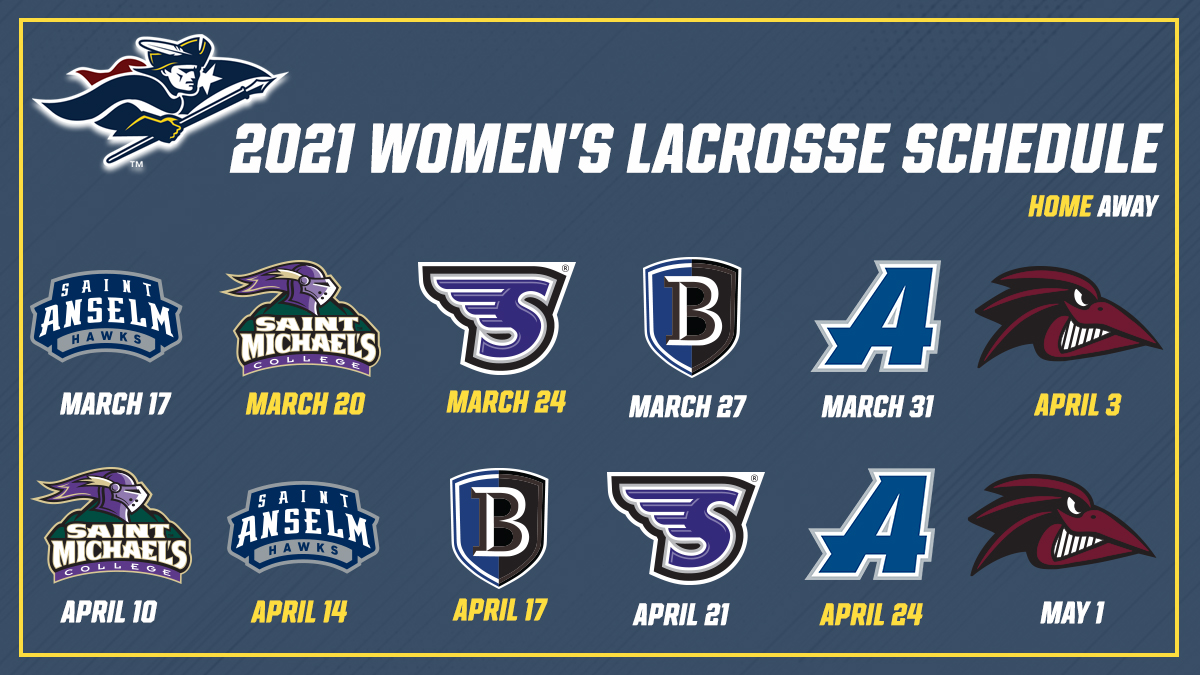 SCHEDULE RELEASE: <a href="/snhu_wlax/">Southern New Hampshire WLAX</a> Reveals 2021 Spring Schedule snhupenmen.com/x/5l9g3