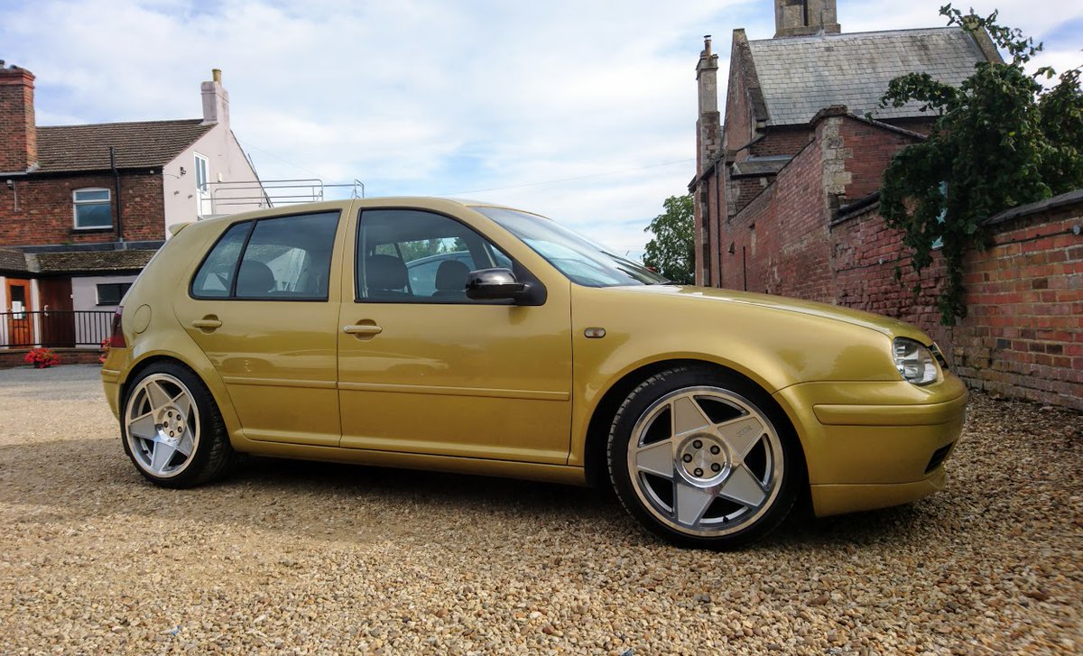 23 years old, 230,000 miles, MOT passed like a boss. #YellowPeril #Recaro #3SDM #Bilstein #Eibach #MK4Golf